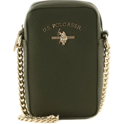 Afbeelding van U.S. POLO ASSN. Schoudertas Stanford Mini Bag Green Olijfgroen