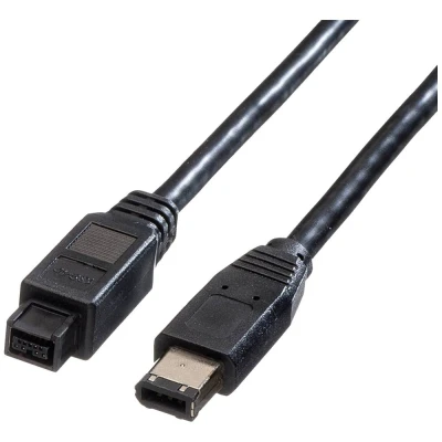 Afbeelding van FireWire kabel 9 naar 6 pins 1.8 meter (400 Mbps)