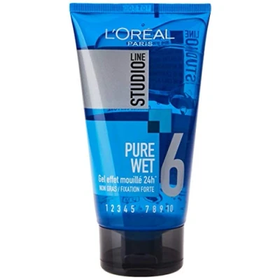 Afbeelding van L&#039;Oréal Paris Studio Line Scheergel nateffect Pure Wet 150 ml