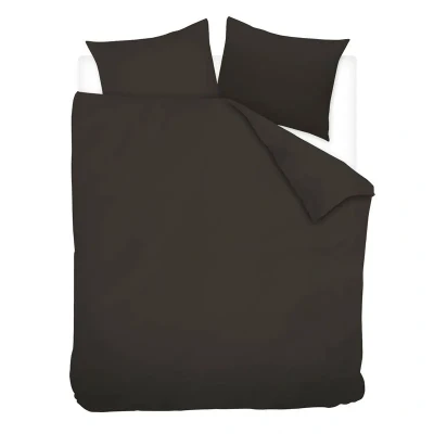 Afbeelding van Snoozing Sade Dekbedovertrek Extra breed 260x200/220 cm Zwart
