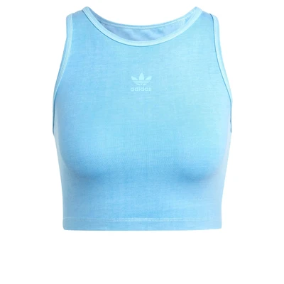Afbeelding van adidas Originals Essentials PLUS CROP Top, Dames, Maat: 42/44 (L), Semi blue burst