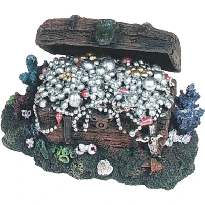 Afbeelding van Aquarium decoratie Schatkist 14 x 9 8,5 cm