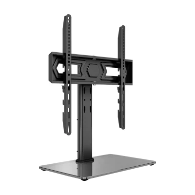 Afbeelding van Cabletech Universele LED LCD TV Standaard Statief Televisie Voet 32 Tot 55 Inch Kantelbaar Elegant Ontwerp Max 40 Kg Zwart