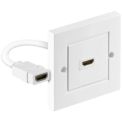 Afbeelding van Goobay HDMI Muurplaat 1x