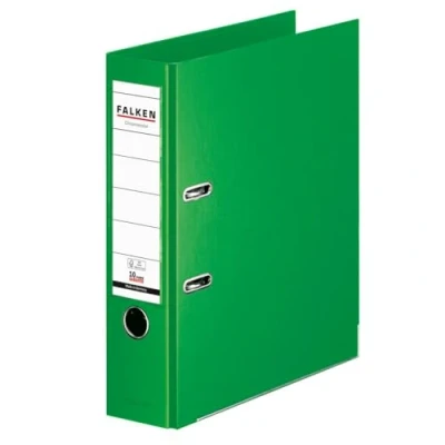 Afbeelding van FALKEN 11285665001,Chromocolor ordner Verpakking van 10 stuks. Breed,lichtgroen