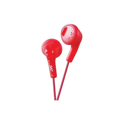 Afbeelding van JVC Hoofdtelefoon Gumy, In Ear met krachtig geluid Rood 1 meter snoer HAF160REP