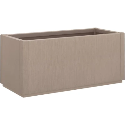Afbeelding van Plantenbak 80x36x35 cm polypropeen lichtbruin