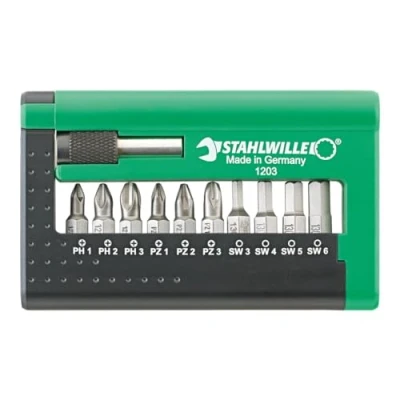 Afbeelding van STAHLWILLE 96080115 1203 Set voor elektrische boormachines bitbox