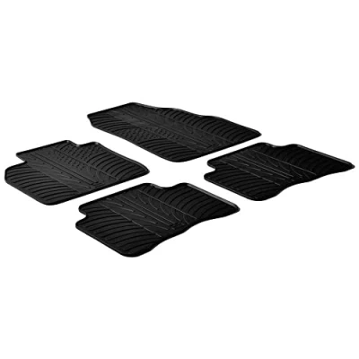Afbeelding van Gledring Rubbermatten passend voor Ford B Max 2012 2015 (T profiel 4 delig + montageclips)