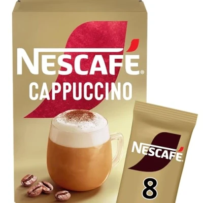 Afbeelding van Nescafé Gold Cappuccino oploskoffie, 8 x 15,5 g, stuks (verpakking van 1)