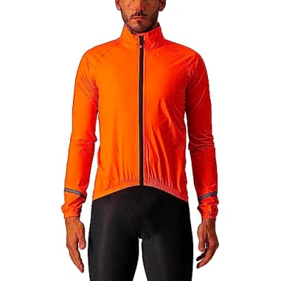 Afbeelding van Castelli EMERGENCY 2 RAIN fietsjas Brilliant Orange Mannen maat XXL
