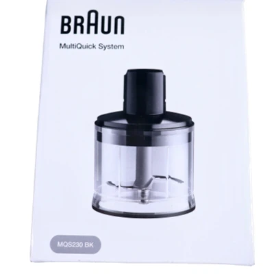 Afbeelding van Braun MQS 230, 0,5 l, Zwart, Transparant, Roestvrijstaal, MultiQuick 7 (HB701XX), 9 (4200, HB901XX), 1 stuk(s)