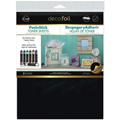 Afbeelding van Thermoweb Deco Folie Transfer Bladen 6 x 12&quot; Aqua, Overige, Meerkleurig, 3,17x3,17x18,41 cm