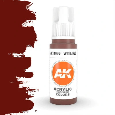Afbeelding van Wine Red Acrylic Modelling Colors 17ml AK11096