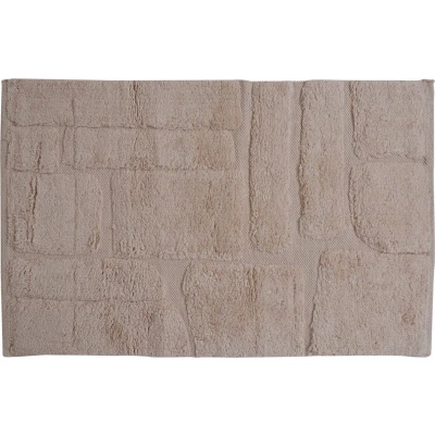 Afbeelding van Veer Carpets Badmat Bibi Taupe 50 x 80 cm