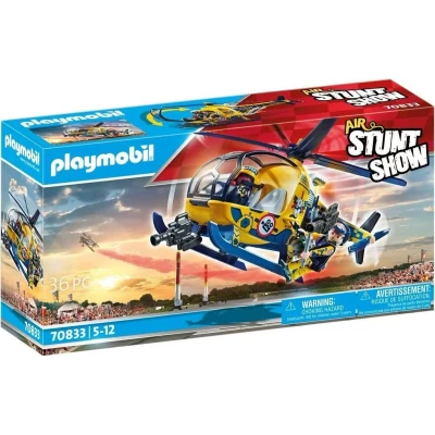 Afbeelding van PLAYMOBIL Air Stuntshow filmploeghelikopter 70833