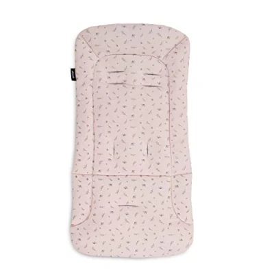 Afbeelding van hauck universele zitverkleiner voor buggy’s en wandelwagens/Katoen/Ademend/Zacht/Eenvoudige bevestiging/Zomer &amp; winter/Flowers Rose