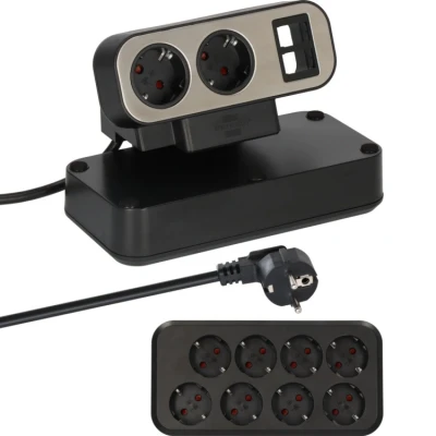 Afbeelding van Brennenstuhl®estilo Duplex socket, 2x Keystone modules, 10x Brennen