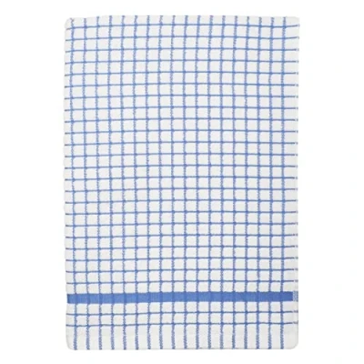 Afbeelding van Samuel Lamont &amp; Sons Poli Dri theedoek korenbloem blauw, maat 50 cm x 70 cm, 100% katoenen badstof, ultra absorberende en superzachte keukendoek, machinewasbaar, één