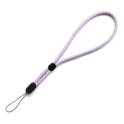 Afbeelding van trage.band® Korte verstelbare polsband, wit paars