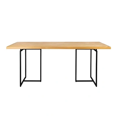 Afbeelding van Dutchbone Eettafel CLASS 220X90 Eiken
