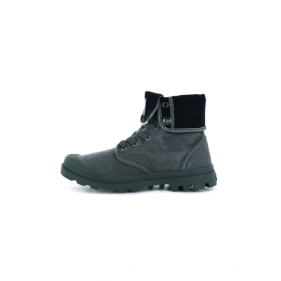 Afbeelding van Palladium Baggy Sneakers hoog, Heren, Maat: 43, Metal black Textiel
