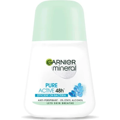 Afbeelding van Mineral Pure Active anti transpirant in een roll on 50ml