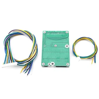 Afbeelding van Lithiumbatterijbeschermingsbord, 17s 60V 50A BMS Li ion batterijlaadbeveiligingsbord met balansfunctie