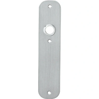 Afbeelding van Schild plat 190x42x2mm pc55 rvs