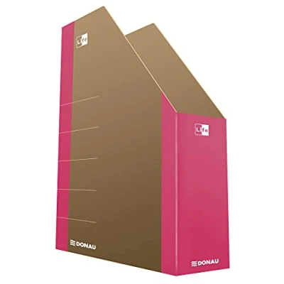 Afbeelding van Donau, Opslag van documenten, Tijdschriftenmap LIFE 330289116 roze karton, DIN A4 (A4)