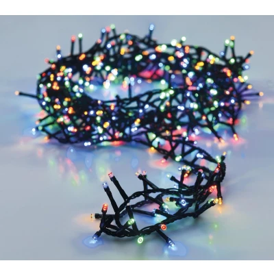 Afbeelding van Micro Cluster 700 LED 14 meter multicolor 8 functies
