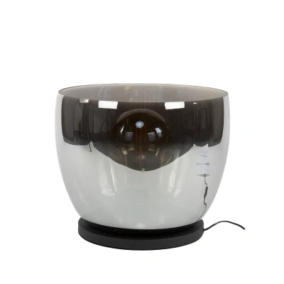 Afbeelding van Fraaai Todd vloerlamp XXL smoke grijs Glas
