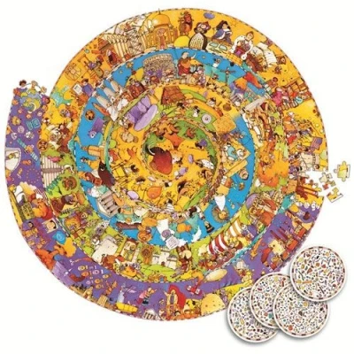Afbeelding van Djeco puzzel observation geschiedenis (350st)