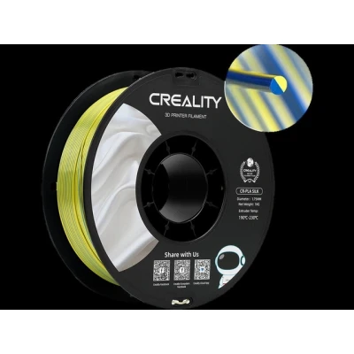 Afbeelding van creality 3d filament pla 1.75mm silk geel blw 1kg