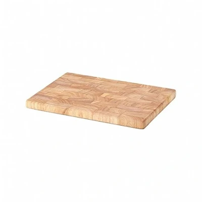Afbeelding van Continenta Snijplank in Rubberhout Kopshout 35x25xH2cm