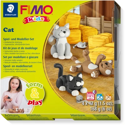 Afbeelding van Fimo kids Form&amp;Play &#039;Poezen&#039;