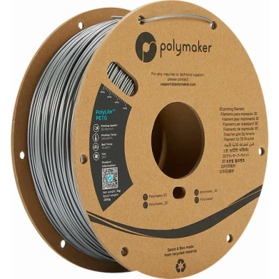 Afbeelding van Polymaker PolyLite™ PETG Silver
