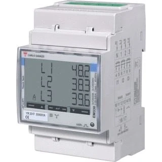 Afbeelding van Carlo gavazzi elektriciteitsmeter em330dinav53hs1pfb