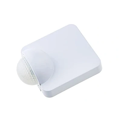 Afbeelding van HUBER Motion 80 infrarood bewegingsmelder 180 binnen/buiten bewegingssensor IP65 I 230V LED geschikt, opbouw bewegingsmelder, wit