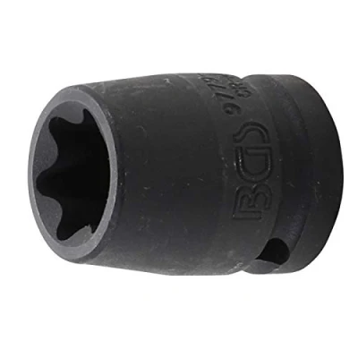 Afbeelding van BGS 9779 22 Kracht dopsleutel E profiel 12,5 mm (1/2&quot;) E22
