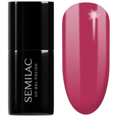 Afbeelding van 066 UV nagellak Hybrid Semilac Glossy Cranberry 7 ml