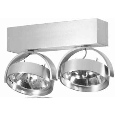 Afbeelding van Artdelight 12 volt opbouwspot Dutchess 2 lichts QR 0002 ALU