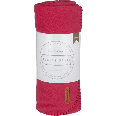 Afbeelding van Canterbury Fleece Plaid Cozy Bordeaux
