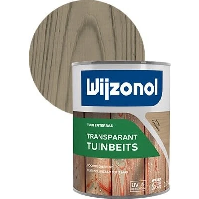 Afbeelding van Wijzonol Transparant Tuinbeits Grey Wash 3170 750 ml