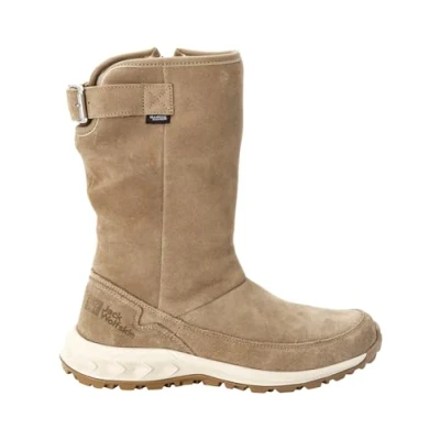 Afbeelding van Jack Wolfskin Queenstown Texapore BOOT Regenlaarzen, Dames, Maat: 40, Cookie Veloursleer