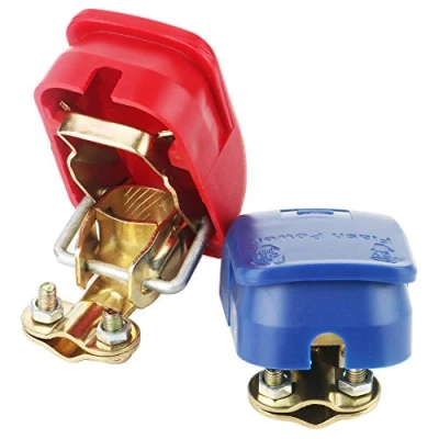 Afbeelding van GTIWUNG Accu poolklemmen, autoaccu, snelklemmen, accuklemmen, connectoren voor auto, accuclips, aansluitklemmen, accu, boot, personenauto (1 paar)