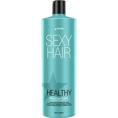 Afbeelding van Sexyhair Healthy Tri Wheat Leave In Conditioner 1000ml Haibu by Kapperskorting.com