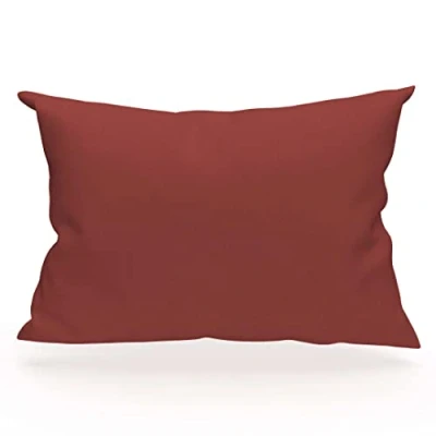 Afbeelding van Soleil d&#039;Ocre snee kussen, Katoen, Rood, 50 x 70 cm