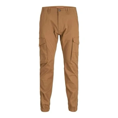 Afbeelding van Jack &amp; Jones Jpstpaul Jjflake ANA Cargobroek, Heren, Maat: 34x30, Rubber