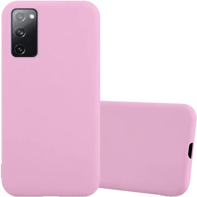 Afbeelding van Cadorabo Hoesje geschikt voor Samsung Galaxy S20 FE in CANDY ROZE Beschermhoes gemaakt van flexibel TPU silicone Case Cover